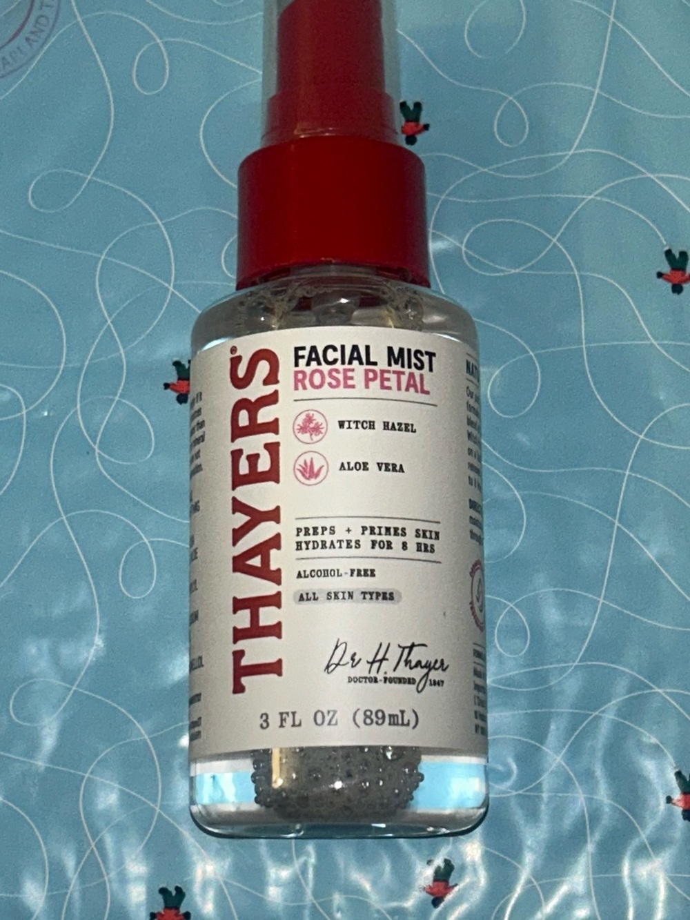 3/12$ Rose Petal Facial Mist - Hydrating Rose Toner (Red)